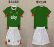 2025-2026 Ireland team green white kid soccer jerseys home
