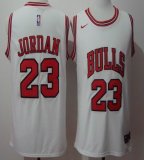 Nike Bulls #23 Michael Jordan white nba basketball Jerseys