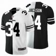 Oakland Raiders #34 Bo Jackson white black Split Nike Color Rush Limited Jersey