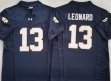 Norte Dame Fighting Irish #13 Riley Leonard navy college football jerseys 01