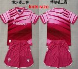 2025-2026 Bolton Club red pink kid soccer jerseys second away