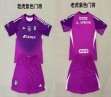 2025-2026 Tigres UANL club purple kid goalkeeper soccer jerseys