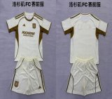 2025-2026 Los Angeles FC club beige soccer uniforms