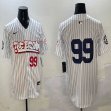 Nike New York Yankees #99 Aaron Judge white majestic baseball Jerseys Joint name-BD