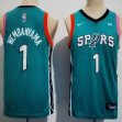 Youth Nike San Antonio Spurs #1 Victor Wembanyama green basketball jerseys -CY